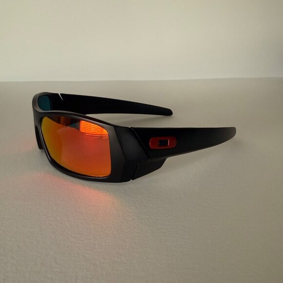 Oakley Gascan Red Reflective Lenses 9014 - Picture 3 of 10